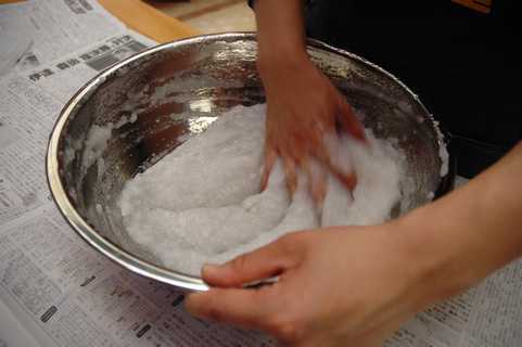 こんにゃく作り